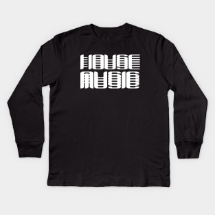 House music from the 90s - history of house 2 Kids Long Sleeve T-Shirt